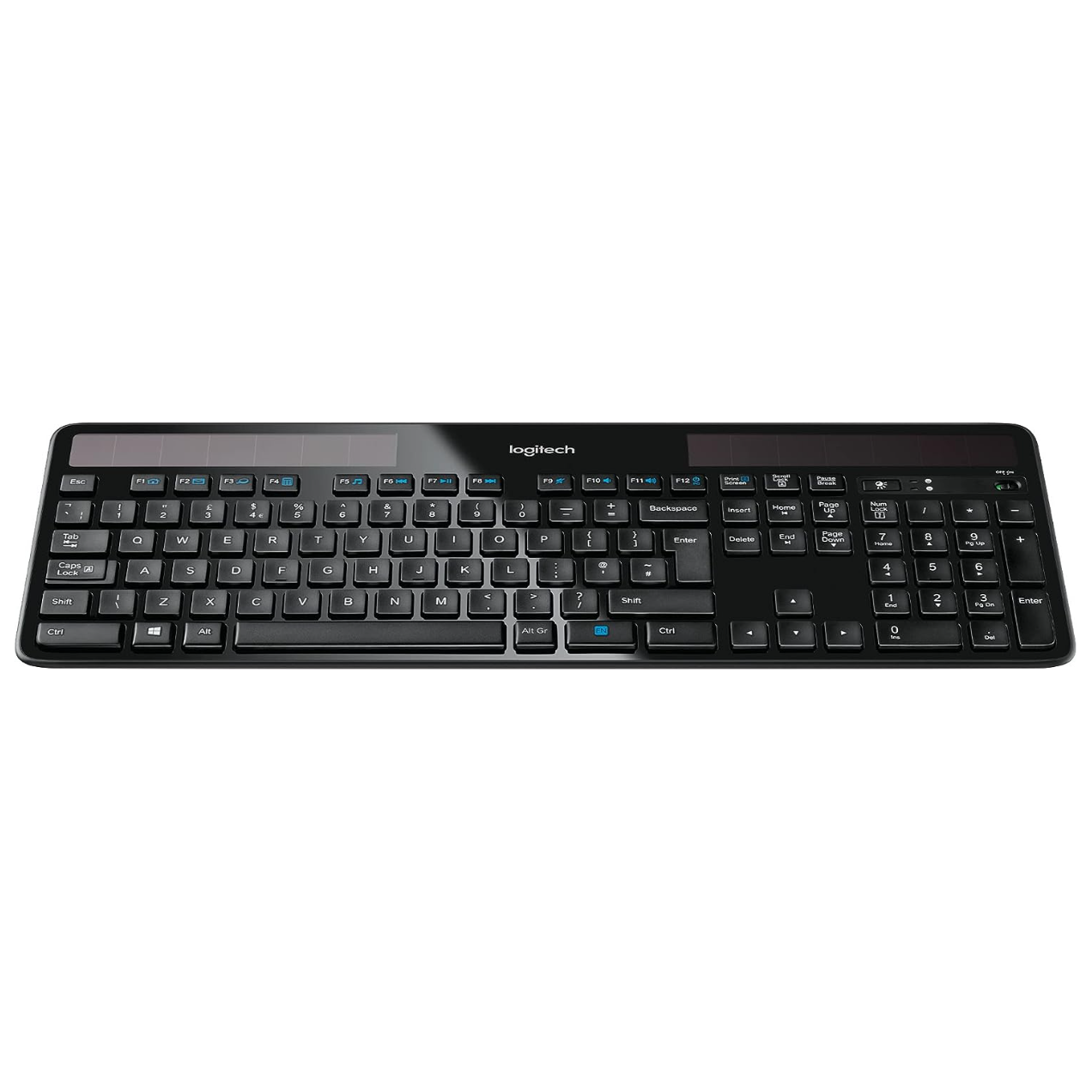 Buy Logitech,Logitech K750 Wireless Solar Keyboard for Windows QWERTY UK English Layout - Black - Gadcet UK | UK | London | Scotland | Wales| Ireland | Near Me | Cheap | Pay In 3 | Keyboard & Mouse
